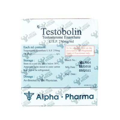 Testobolin 10 ampollas Testosterona Enantato 10 ampollas