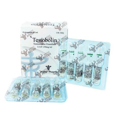 Testobolin 10 ampollas Testosterona Enantato 10 ampollas