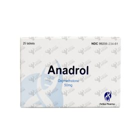 ANADROL | 25 pastillas | FORTEX PHARMA