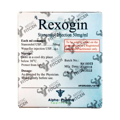 Rexogin 10 ampollas Winstrol inyectable 10 ampollas
