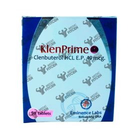 KLEMPRIME 40 mcg | Clembuterol | 50 pastillas | EMINENCE LABS