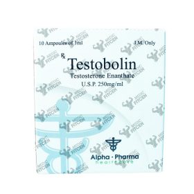 TESTOBOLIN | Testosterona Enantato | 10 ampollas | ALPHAPHARMA